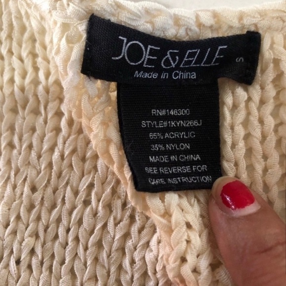 Joe & Elle Cream Embellished Camisole - Picture 9 of 13